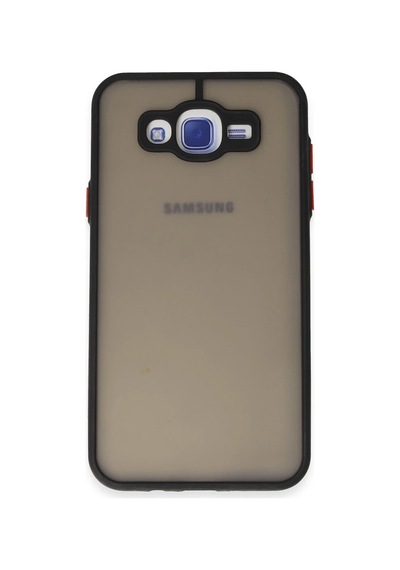 Newface Samsung Galaxy Uyumlu J7 Kılıf Montreal Silikon Kapak Semeglbl - 4 - Siyah