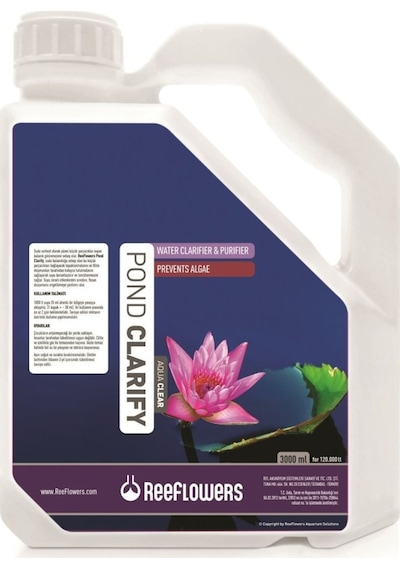 Reeflowers Pond Aqua Clear 3000ml Berraklaştırıcı