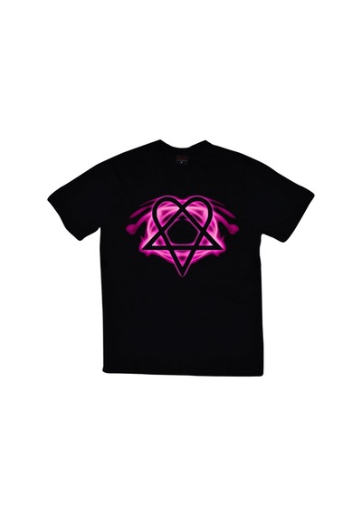 Him Baskılı T-Shirt Çok Renkli