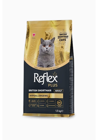 Reflex Plus British Shorthair Yetişkin Kedi Maması 1500 G