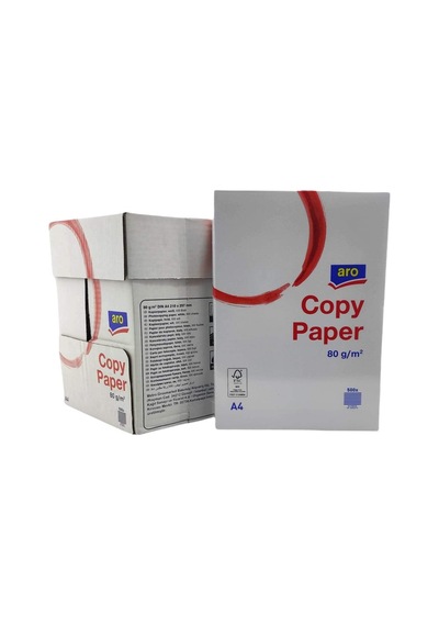 Aro A4 80 Gr Fotokopi Kağıdı 5 Paket 1 Koli -2500 Sayfa