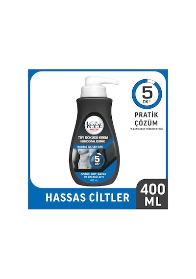 Hassas Ciltler Tüy Dökücü Krem 400 Ml