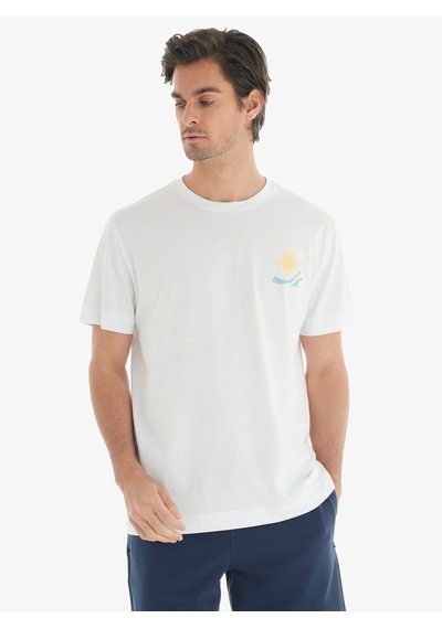Blackspade Erkek T-shirt 40734 - Krem Krem