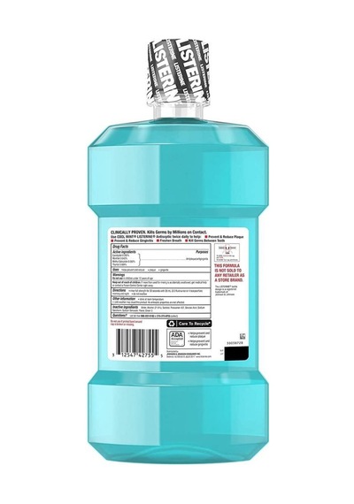 Listerine Cool Mint Ağız Bakım Suyu 1500 ML