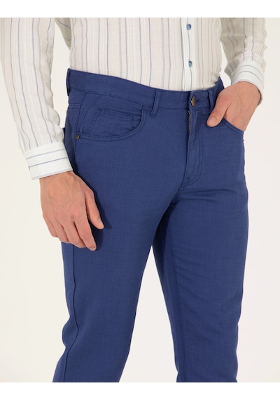 Pierre Cardin Erkek İndigo Pantolon Kanvas-chino 50268095-vr028 İndigo