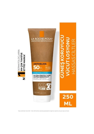 La Roche Posay Anthelios SPF50+ Tüm Ciltler İçin Yüksek Korumalı Vücut Güneş Kremi 250 ML