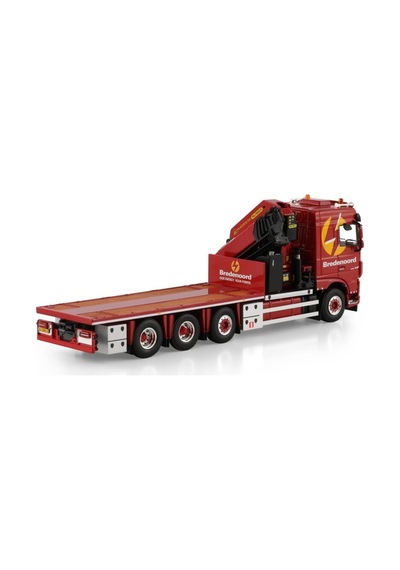 1/50 Bredenoord Daf Xf Space Cab My2017 8x2 Trıdem Wıth Palfınger Pk 65002 Sh