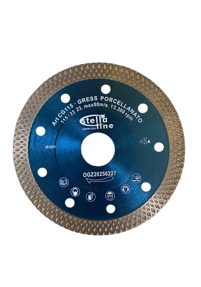Stella Line Dıomand Tools 115 Mm Ogz20250227 Porselen, Granit Kesici
