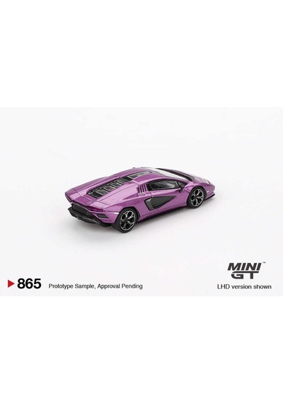 Mini Gt 1/64 865 Lamborghini Countach Lpı 800-4 Viola 30th