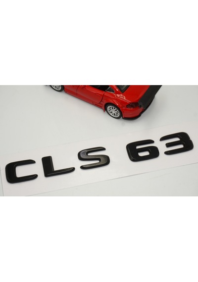 CLS 63 Bagaj Parlak Siyah ABS 3M 3D Yazı Logo