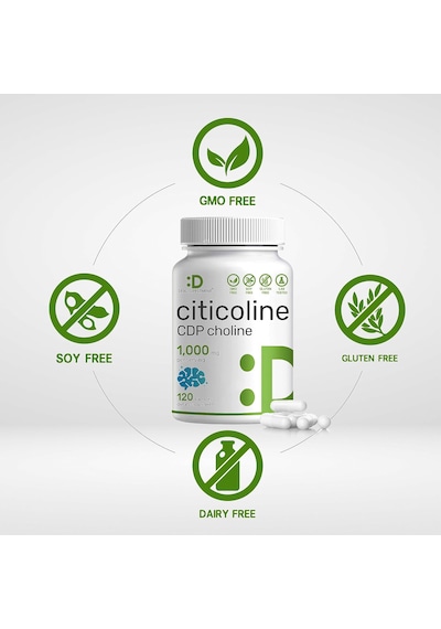 Deal Supplement Cognizin Citicoline Sitikolin Cdp Choline 120 Ca
