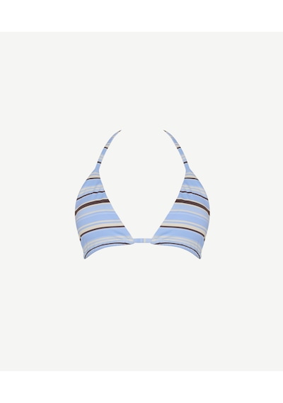 Yargıcı Üçgen Form Bikini Üst 26ykbw1033b 021 Mavi