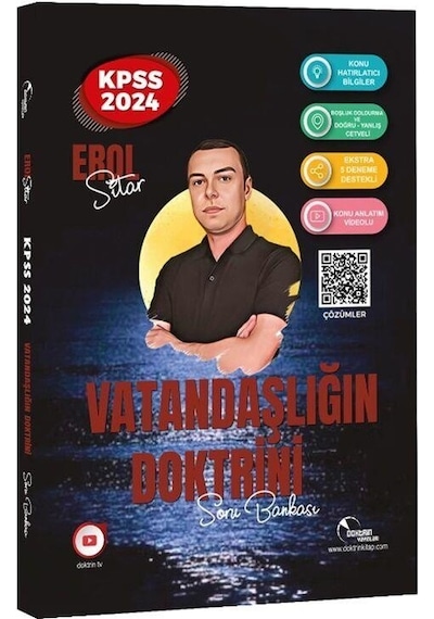 2024 Kpss Vatandaşlığın Doktrini Soru Bankası Doktrin Yayınları