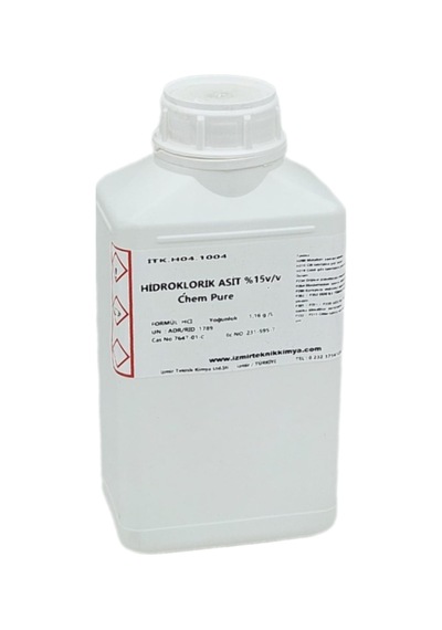Hidroklorik Asit Çözeltisi %15 V-V 1000Ml