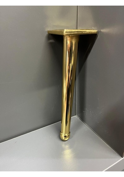 Bone X Metal Ayak 15cm Altın Koltuk Puf Dolap Tv Ünite Modern Mobilya Ayağı Komidin Gold Konsol