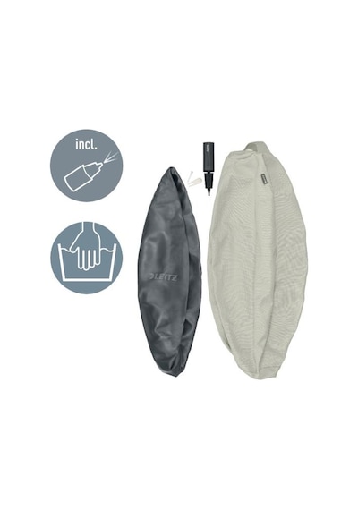 Leitz Ergo Active Kaymaz Oturma Topu 75 Cm - Açık Gri - Kod:65430085