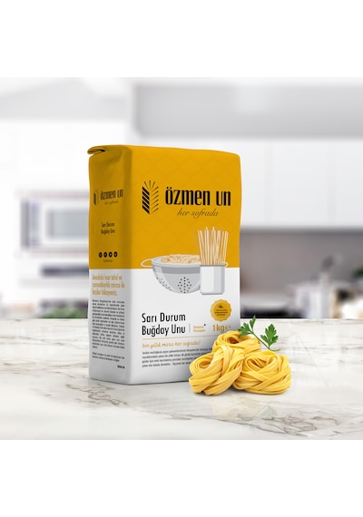 Özmen Un Sarı Durum Buğday Unu 1 Kg