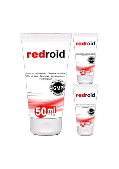Süper Redroid Bakım Masaj Kremi 3x50 Ml