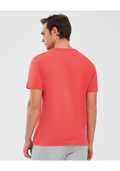 Skechers Essential M Short Sleeve  T-Shirt Erkek Kırmızı Tshirt S241007-600