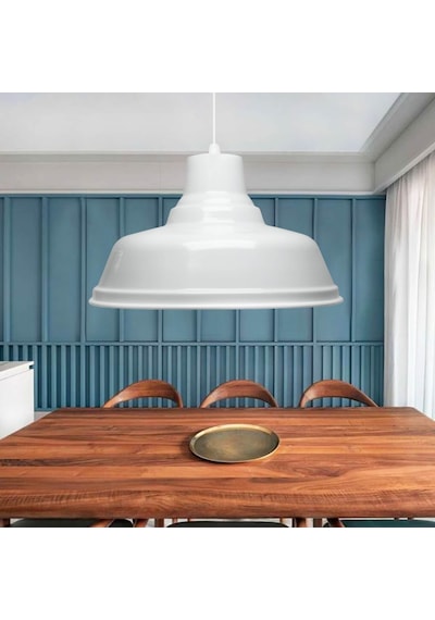 Homing Robi Metal Beyaz Retro Sarkıt Ayd-3709 Beyaz