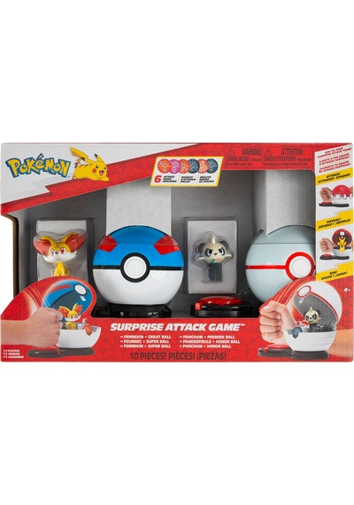 Pokemon Sürpriz Atak Oyun Seti - Fennekin Ve Pancham Pkw4184