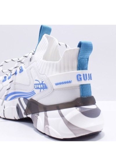 24k573-4 Guja Beyaz Sneaker Siyah