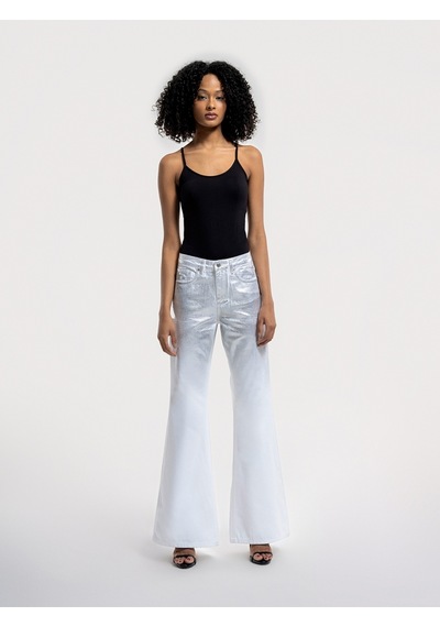 LOFT Flare Slim Fit Kadın Pantolon Lf2036555 Q1.v1 Denim
