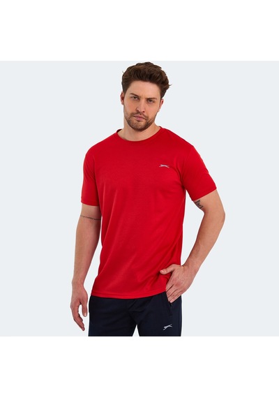 Slazenger Republıc Erkek Kısa Kol T-Shirt Kırmızı St12Te025-600