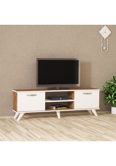 Kalender Dekor Lima Tv Ünitesi Liim-02 Atlantikçam-Beyaz