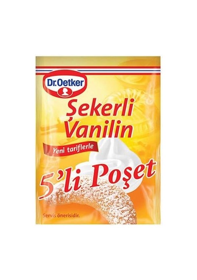 Şekerli Vanilin 5 Lı