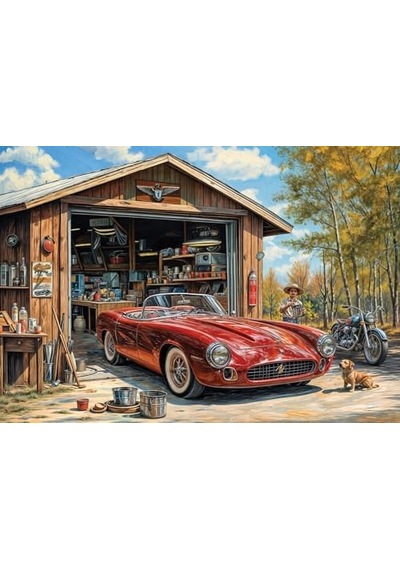 Puzzle - Klasik Tutkusu,500 Parça Puzzle, 3644