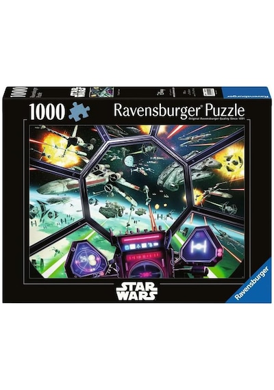Ravensburger Star Wars: Tıe Fighter Cockpit 1000 Piece Jigsaw Puzzle