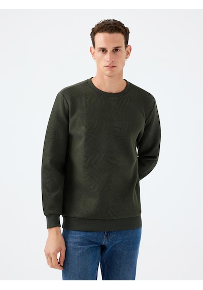 Loft Erkek Sweatshirt Lf2040993 Haki