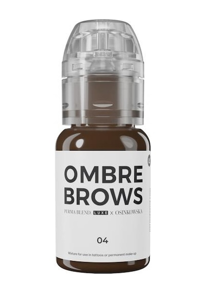 Perma Blend Luxe Paulina Osinkowska Ombre Brows No4 Kalıcı Makyaj Kaş Pigmenti 15ml Diğer