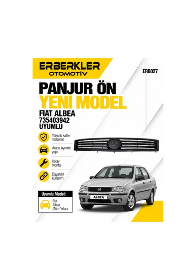 735403942 Panjur Ön Yeni Model Fiat Albea Uyumlu - Erb1141