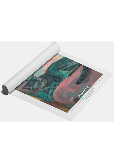 Paw-pow No:11 Art Print