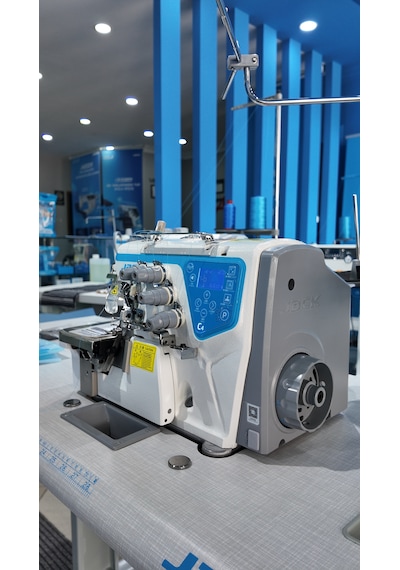 Jack C4-4 İplik Full Otomatik Overlok Makinası 7000 Devir, Konuşan Paket Yok
