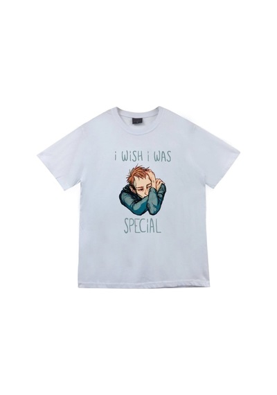 Stoned&Fame Unisex Beyaz Radiohead Baskılı T-shirt Beyaz