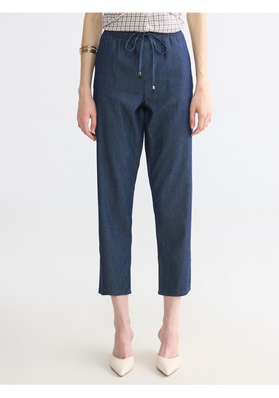 Lcw Everyday Siyah Carrot Fit Kadın Jean Pantolon