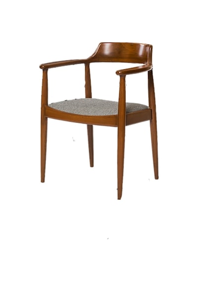 Bengimobilya Zus586 Tam Eğik Kolçak Sağlam Sandalye Kayın Torna Retro Iskelet