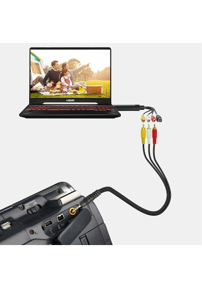 Easycap Usb Capture Kayıt Kartı Kamera Uydu Çevirici Dönüştürücü