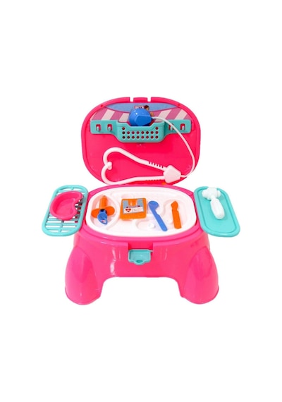 573-bp Lıttle Nurse Oyun Taburesi Doktor Set Kız - Izbp-891930 1 Adet