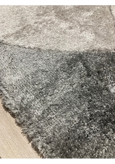 Merinos Delüks Parlak Ipek Shaggy +desenli+ Kalınlık