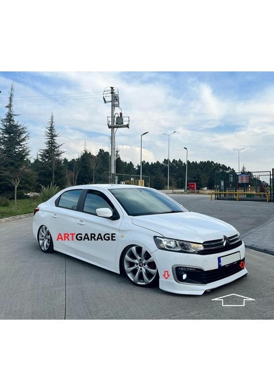 Citroen C-elysee Yeni Kasa Ön Tampon Eki-boyasız-fiberglass