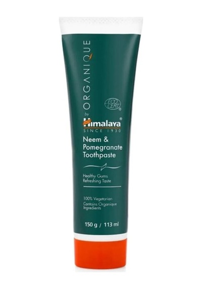 Himalaya Neem & Nar Özlü Florürsüz Organik Diş Macunu 150 G