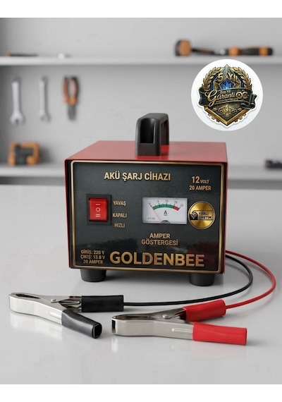 Profesyonel Akü Şarj Cihazı 12 Volt 20 Amper