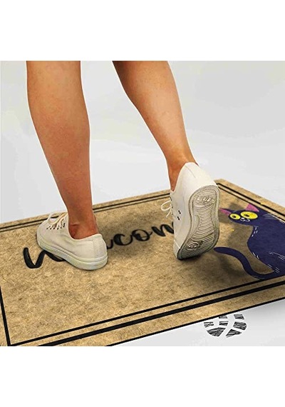 Ayrex Monnhein Tasarımlı Dekoratif Kapı Önü Paspas, Dış Mekan/ev İçi/banyo/mutfak/yatak Odası/giriş Paspaslar Diğer