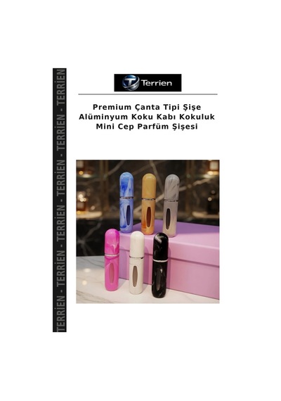 Premium Çanta Tipi Şişe Alüminyum Koku Kabı Kokuluk Mini Cep Parfüm Şişesi Diğer