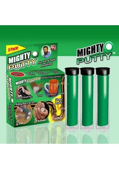 Mighty Putty Yapıştırıcı Macun Cam Seramik Su Borusu Tamir Macunu N11.2422
