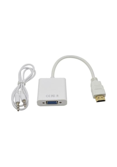Hdmi To Vga Kablo Çevirici Dönüştürücü Ses Destekli Hdmı (510108417)
